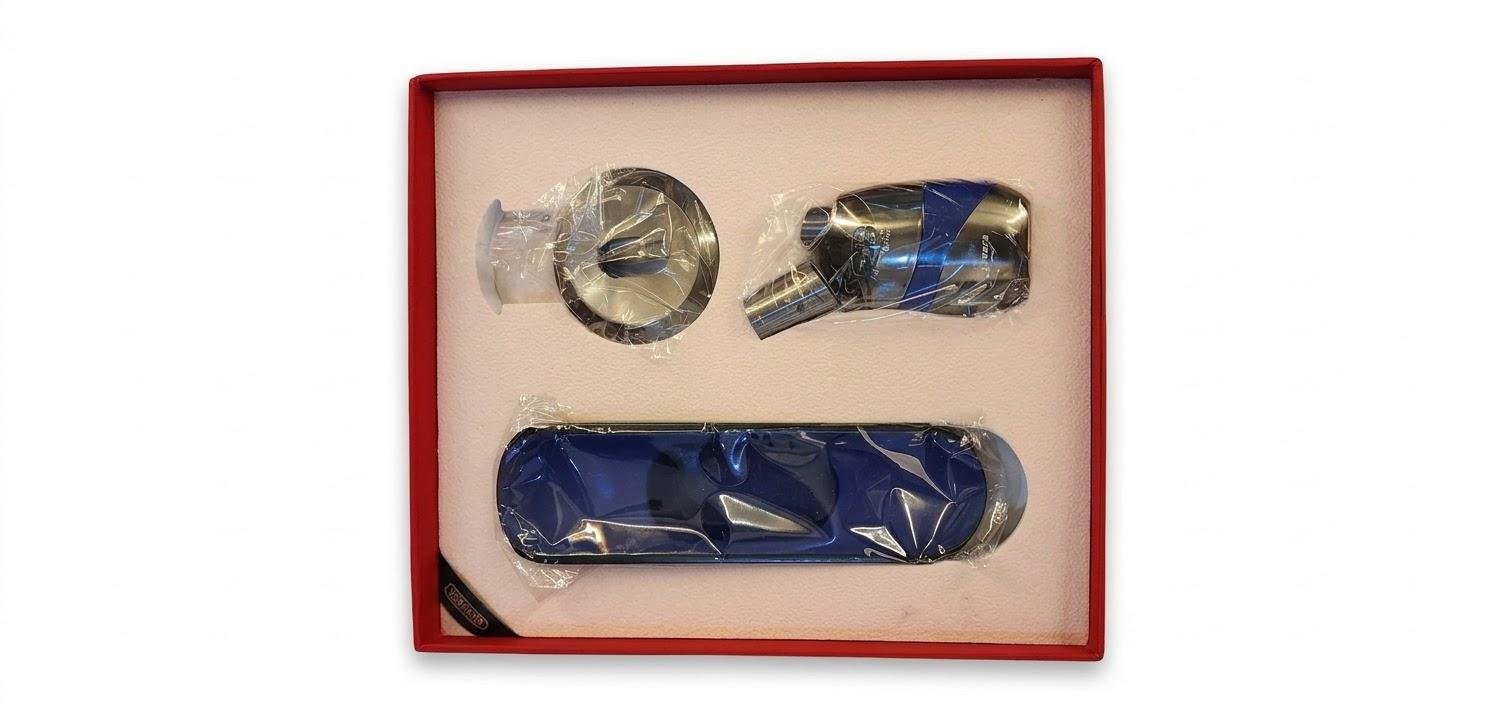 Guevara Luxury Royal Blue 3-Piece Cigar Gift Set
