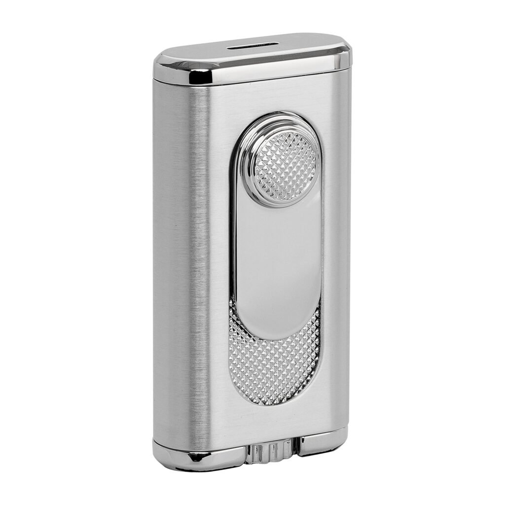 Xikar Forte Soft Flame & Jet Torch Hybrid Lighter (Polished Chrome)