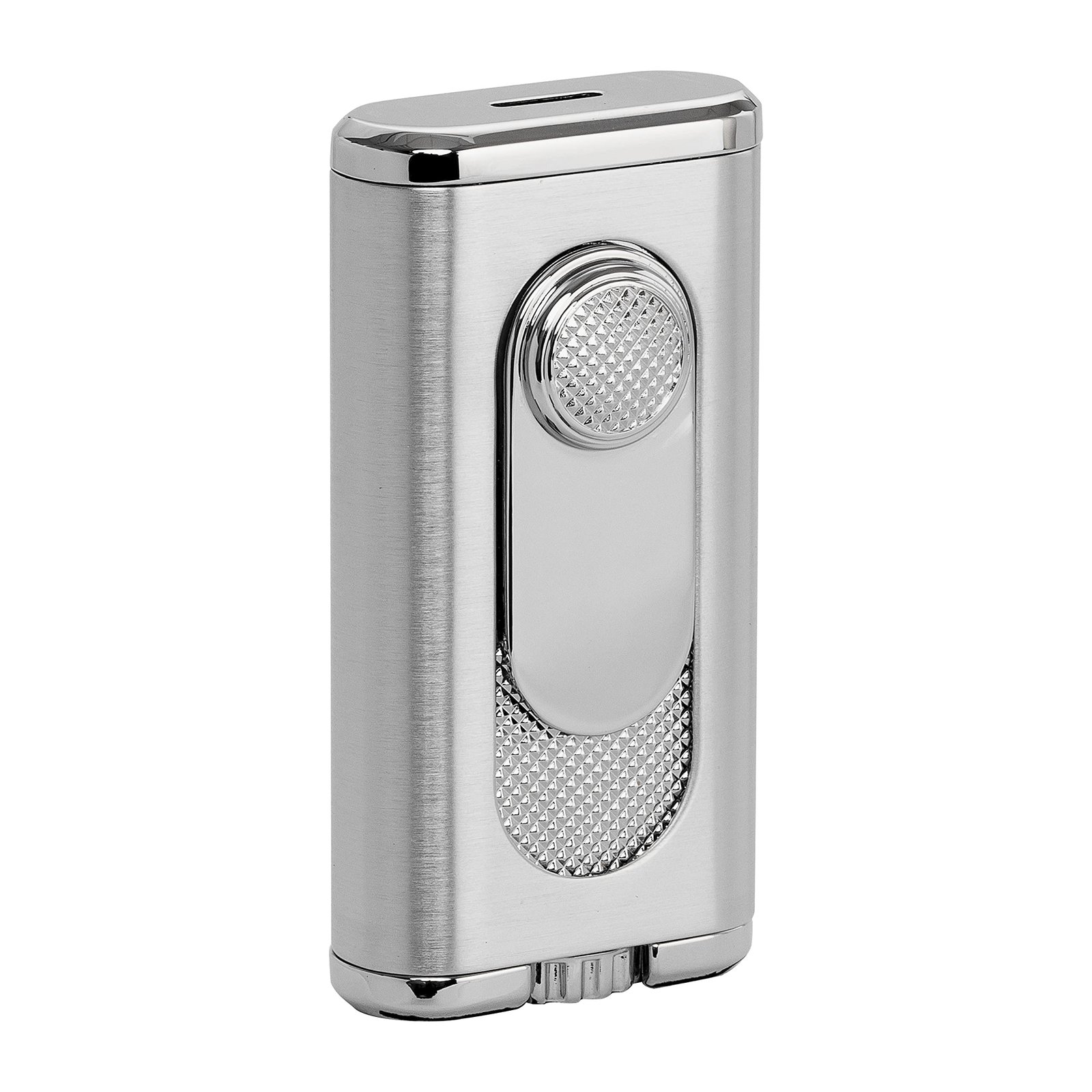 Xikar Forte Soft Flame & Jet Torch Hybrid Lighter (Polished Chrome)