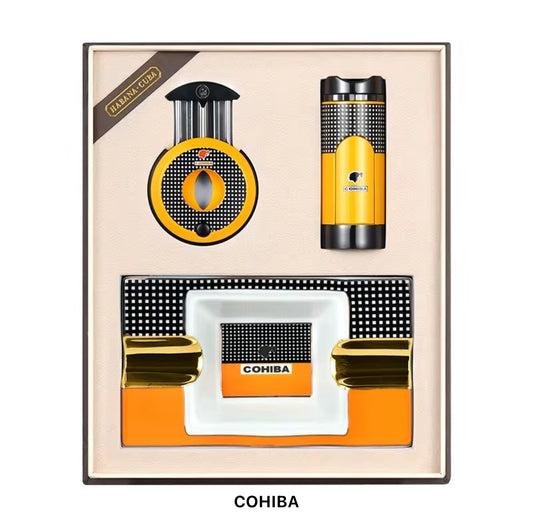 Cohiba Flagship Grid 3-Piece Cigar Gift Set