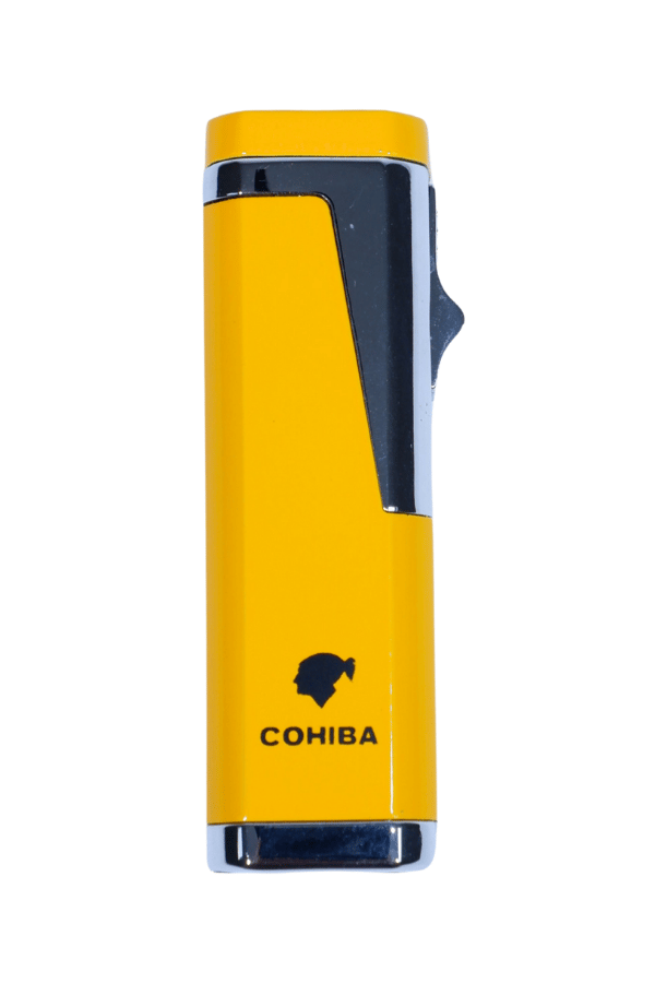 Cohiba Executive Dual-Flame Torch Lighter (Matte Black & Gold)